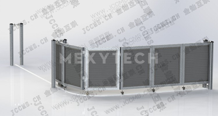 Electric  fence gateQQ